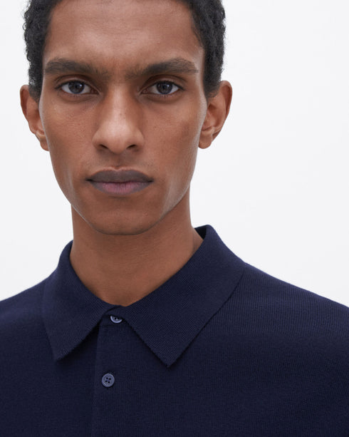 Knitted Polo Shirt