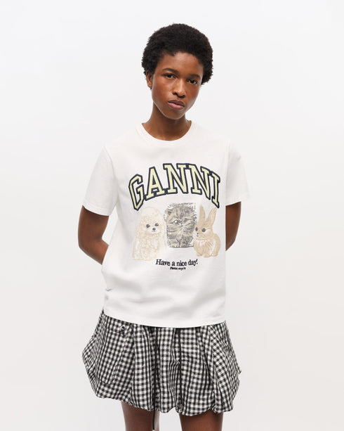 Animals Emb. Logo Relaxed T-Shirt