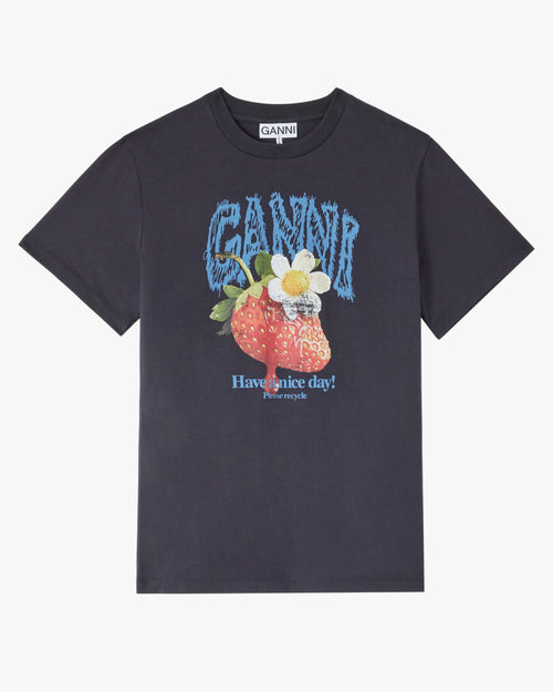 Strawberry Print T-Shirt