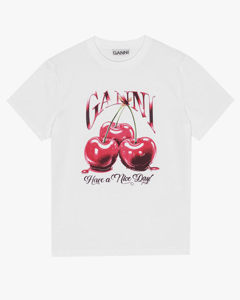 Cherry Print T-Shirt