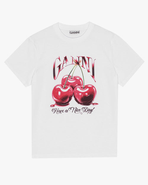 Cherry Print T-Shirt