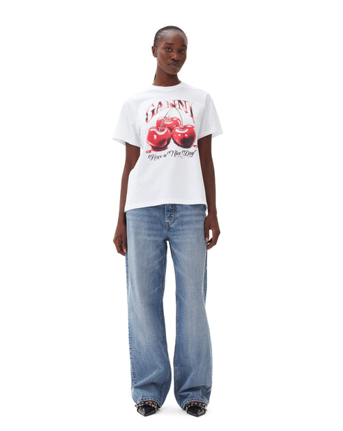 Cherry Print T-Shirt