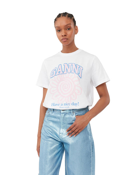 Flower Print T-Shirt