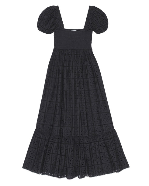 Broderie Anglaise Maxi Dress