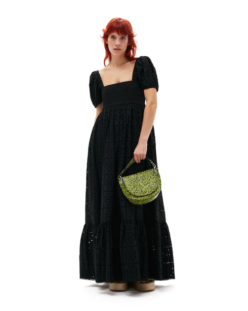 Broderie Anglaise Maxi Dress