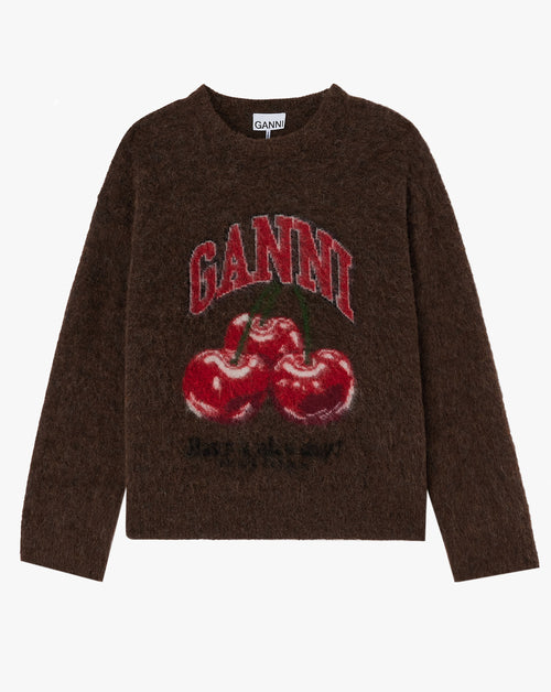 Brushed Alpaca Oversized Sweater