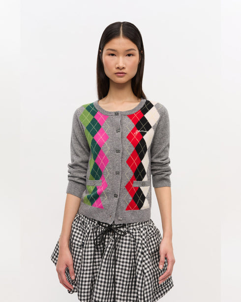 Cashmere Wool Mix Cardigan