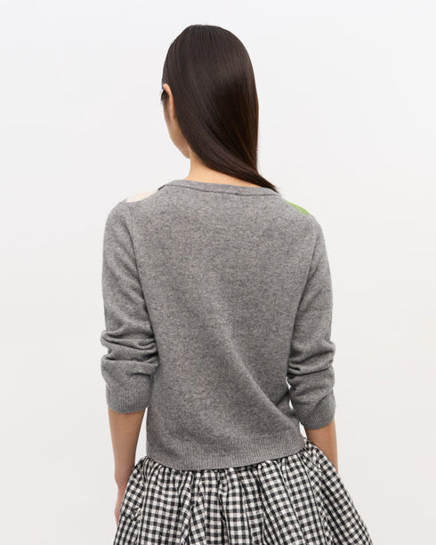 Cashmere Wool Mix Cardigan
