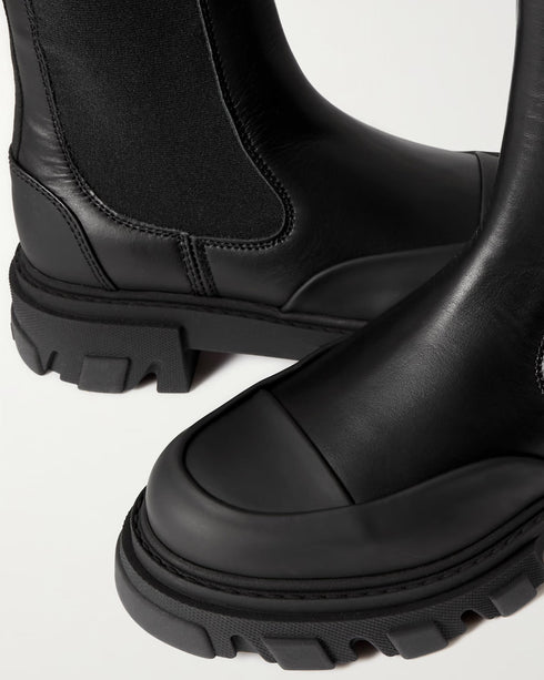 Cleated Mid Chelsea Boot