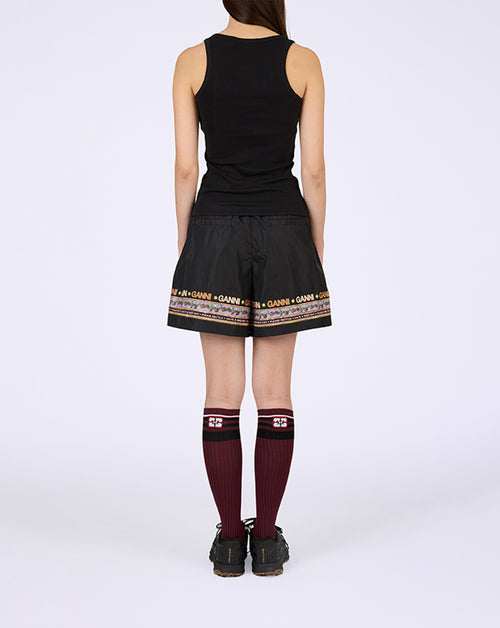 Pointelle Rib Jersey Tank Top