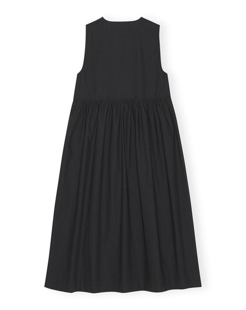 Cotton Poplin Midi Dress | GANNI | WORKSHOP Cotton Poplin Midi Dress | GANNI | WORKSHOP