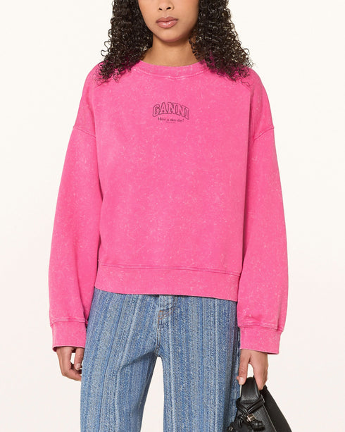 Washed Effect LS T-Shirt