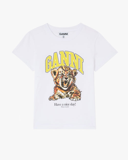 Tiger Print Baby Fit T-Shirt