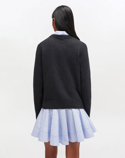 Graphic Wool Mix Puppy Love Sweater