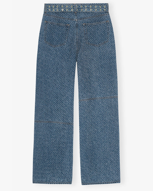 Izey Fluffy Belt Jean