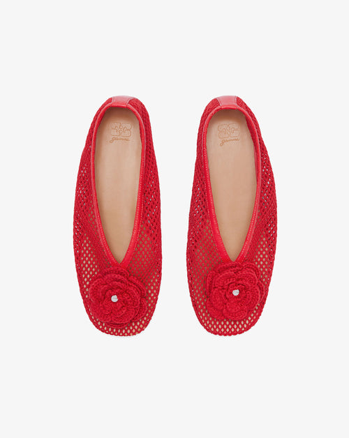 Jenny Mesh Flower Ballerina