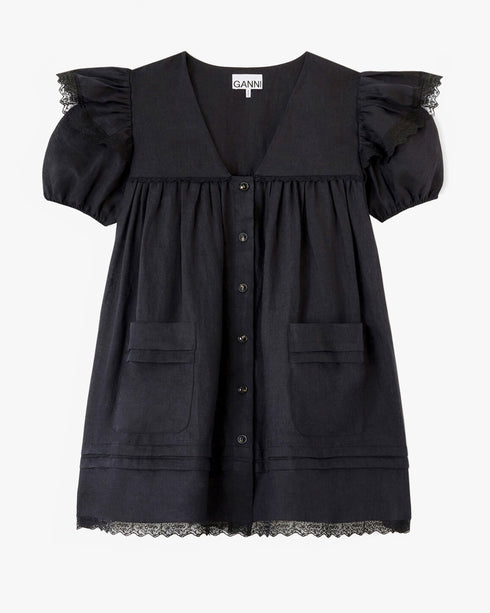 Light Linen Angel Mini Dress