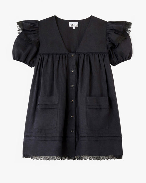Light Linen Angel Mini Dress