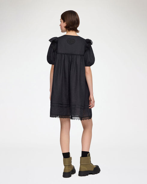Light Linen Angel Mini Dress