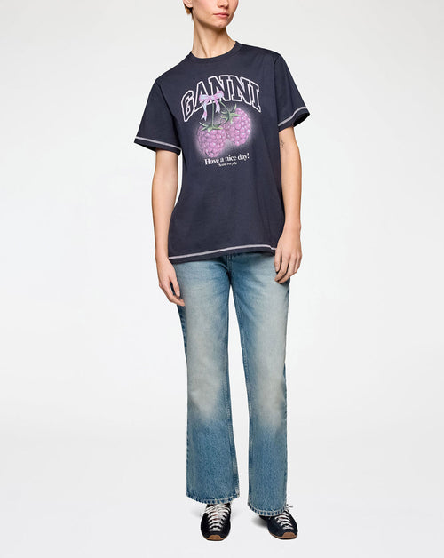 Raspberry Print T-Shirt