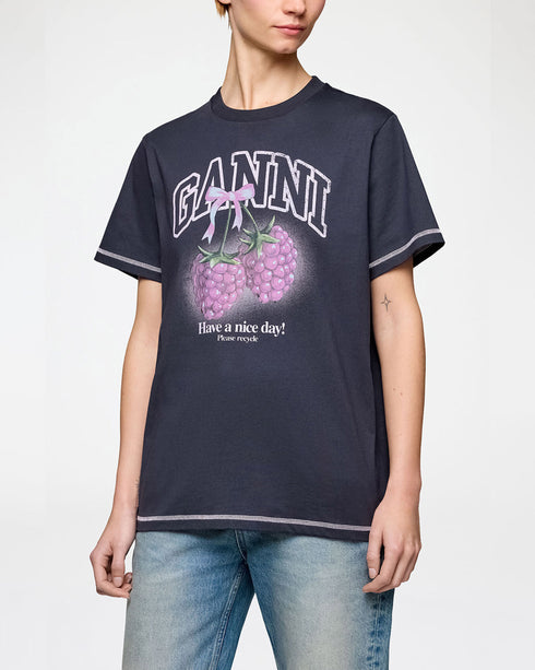 Raspberry Print T-Shirt