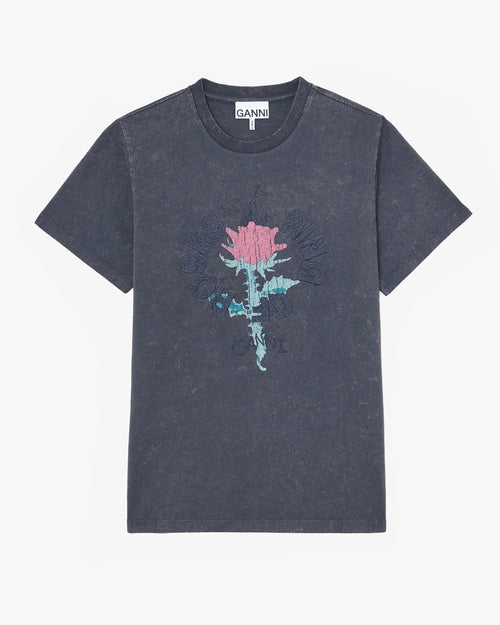 Ring of Roses Print T-Shirt