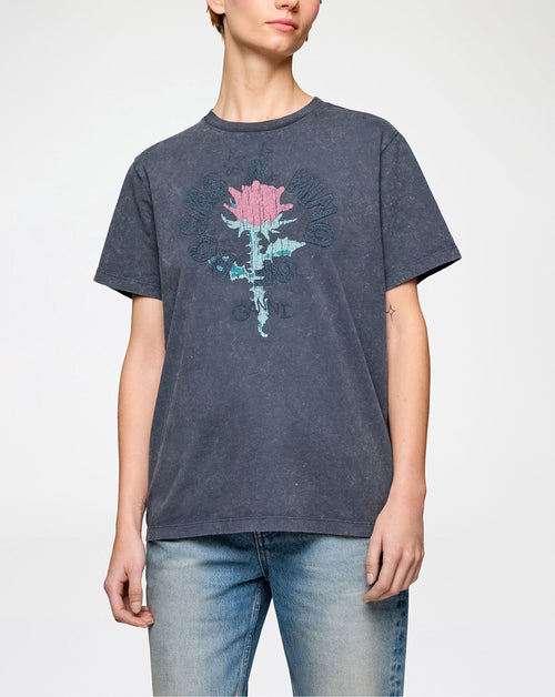 Ring of Roses Print T-Shirt