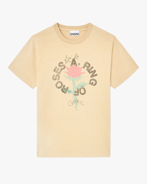 Ring of Roses Print T-Shirt