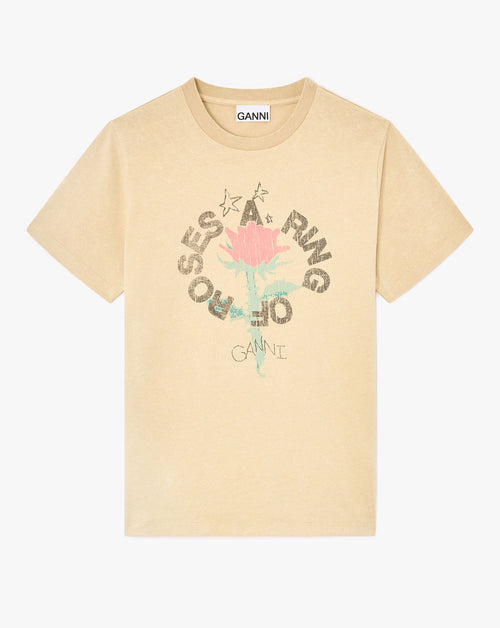 Ring of Roses Print T-Shirt