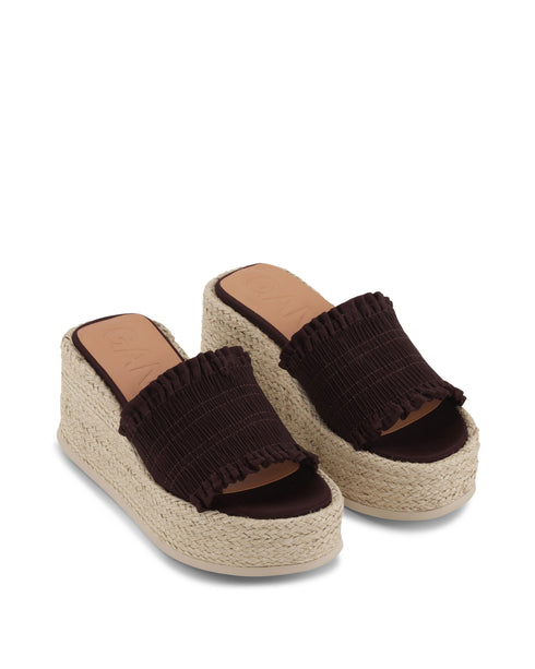 Smock Espadrille Wedge Sandal