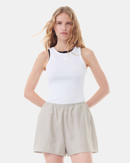 Soft Cotton Rib Tank Top