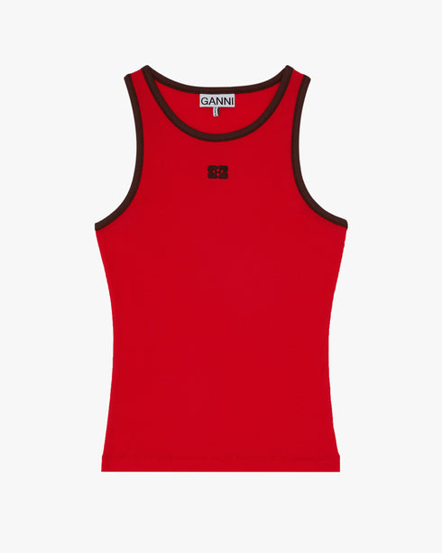 Soft Cotton Rib Tank Top