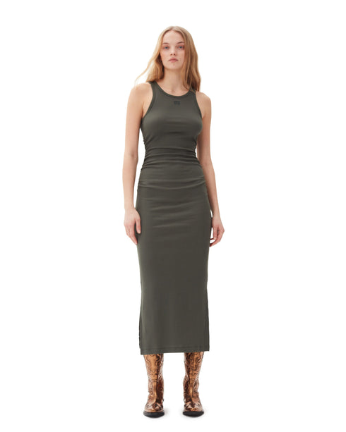Soft Cotton Rib Tank Dress