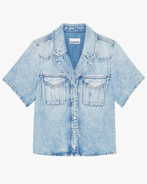 Soft Rigid Denim Shirt