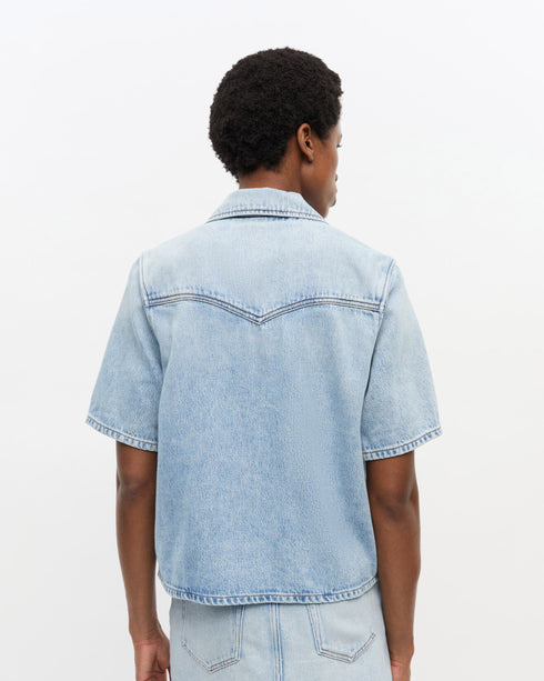 Soft Rigid Denim Shirt