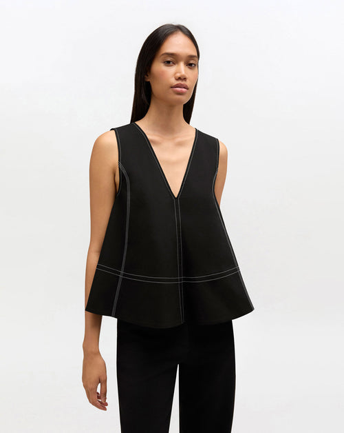 Stretch A-Line Top