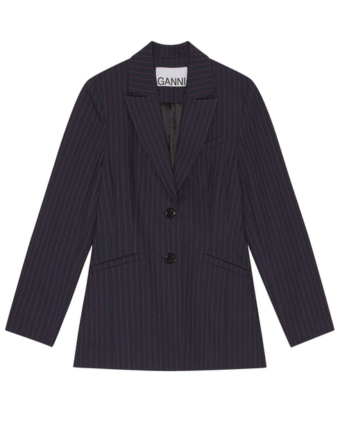 Stretch Stripe Blazer