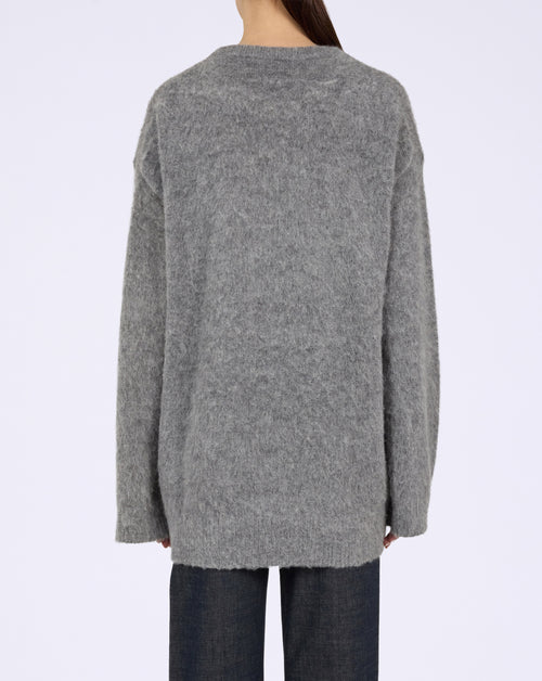 Teddy Mushrooms Brushed Alpaca OS Sweater