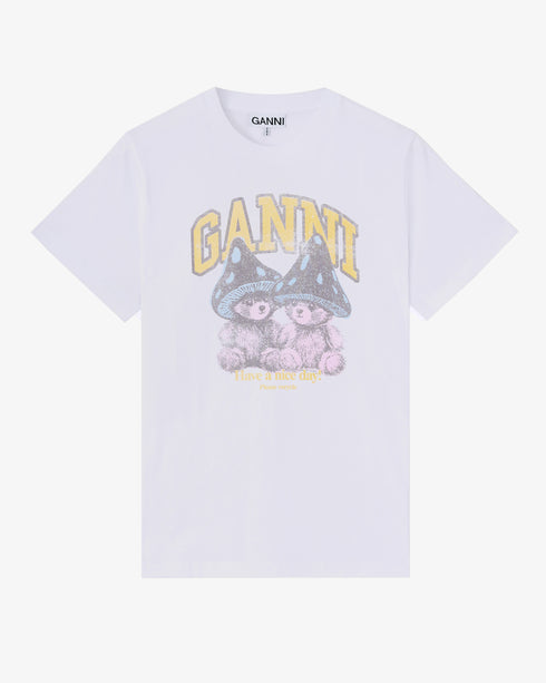 Teddy Mushrooms Relaxed T-Shirt