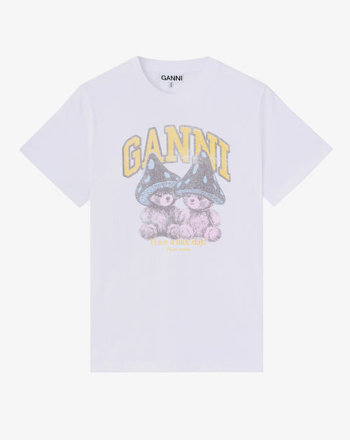 Teddy Mushrooms Relaxed T-Shirt