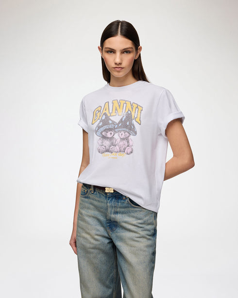 Teddy Mushrooms Relaxed T-Shirt