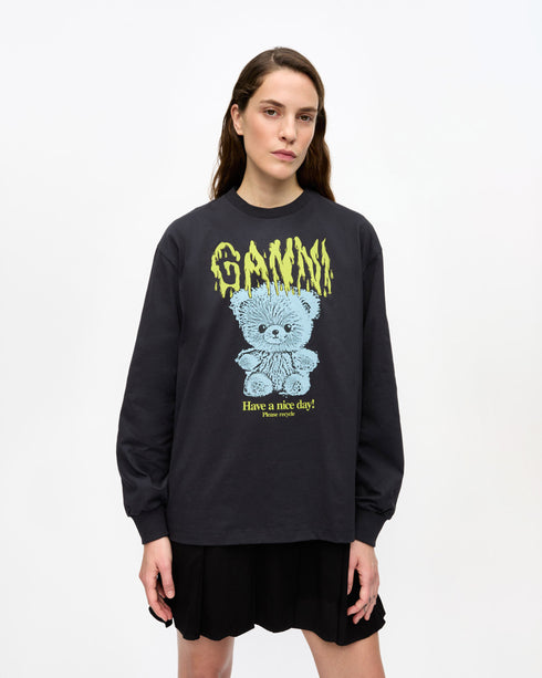 Teddy Relaxed L/S T-Shirt