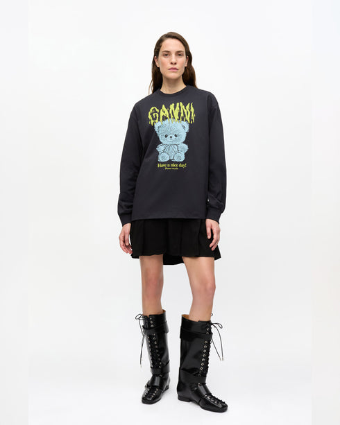 Teddy Relaxed L/S T-Shirt