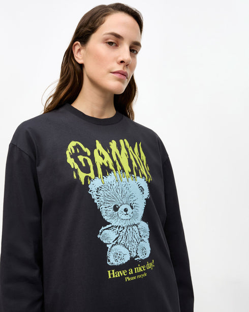 Teddy Relaxed L/S T-Shirt