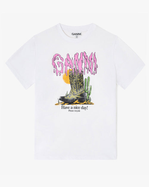 Boots Print T-Shirt