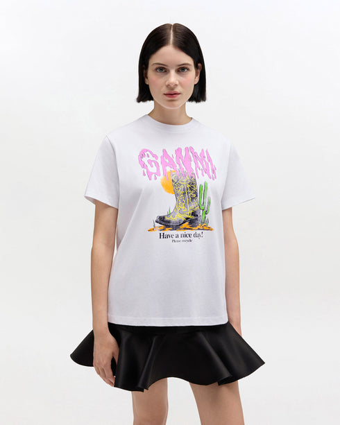 Boots Print T-Shirt