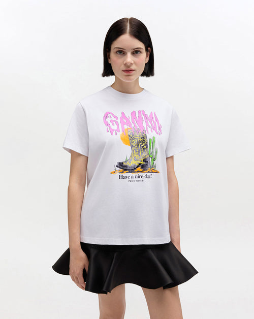 Boots Print T-Shirt