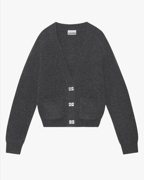 Wool Knit Cardigan