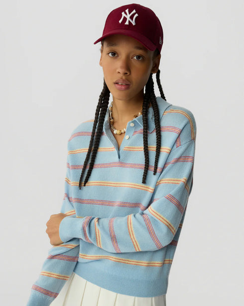 Collegiate Stripe Polo