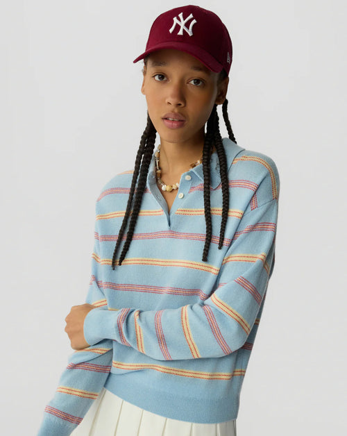 Collegiate Stripe Polo